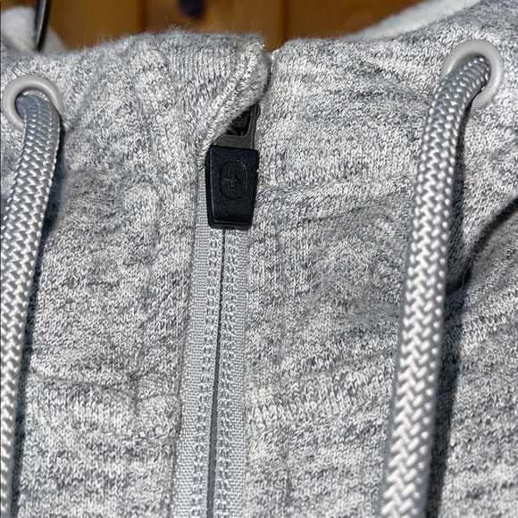 Figs on shift full zip hoodie size XS essential heather gray hoodie nurse wear - Picture 4 of 12